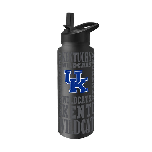 Kentucky 34oz Black Replay Quencher Bottle
