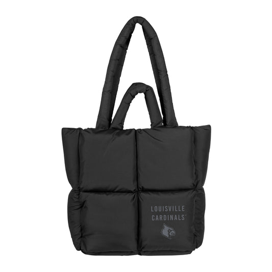 Louisville Black Puff Tote
