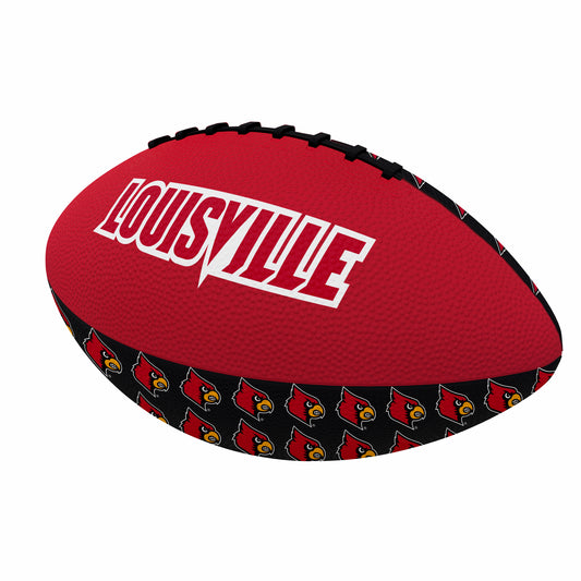 Louisville Repeating Mini-Size Rubber Football
