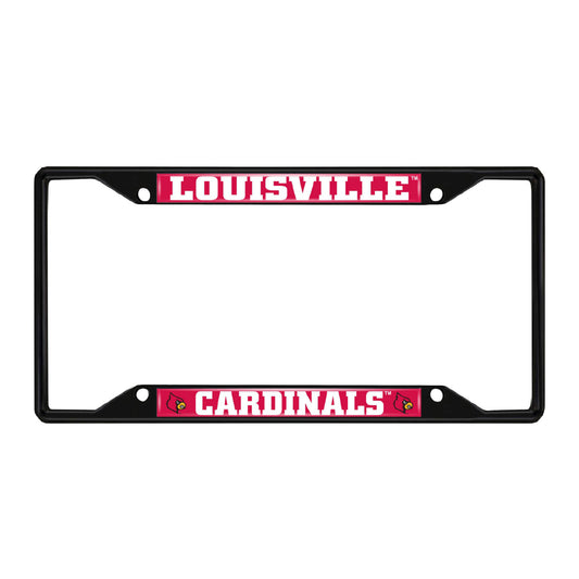 University of Louisville Black License Plate Frame