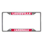 University of Louisville Chrome License Plate Frame