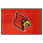 University of Louisville 4X6 Logo Mat - Landscape