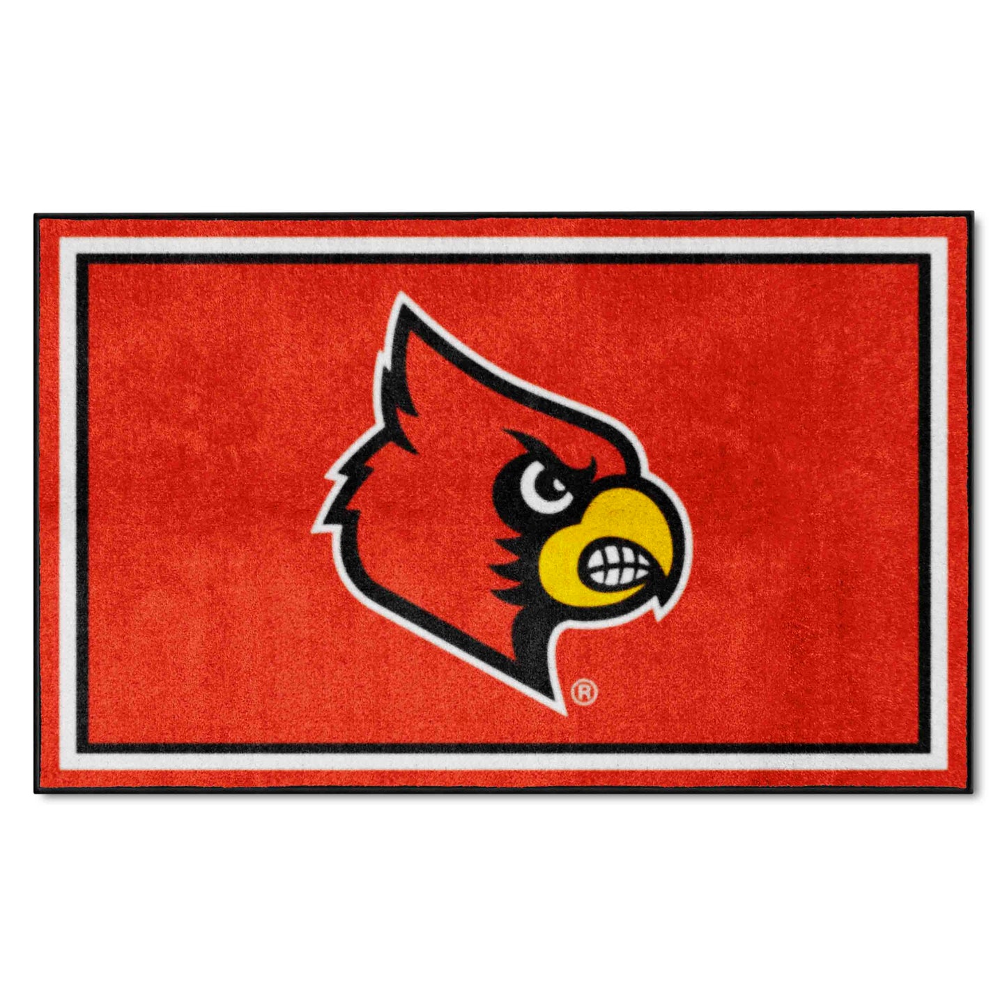 University of Louisville 4x6 Rug