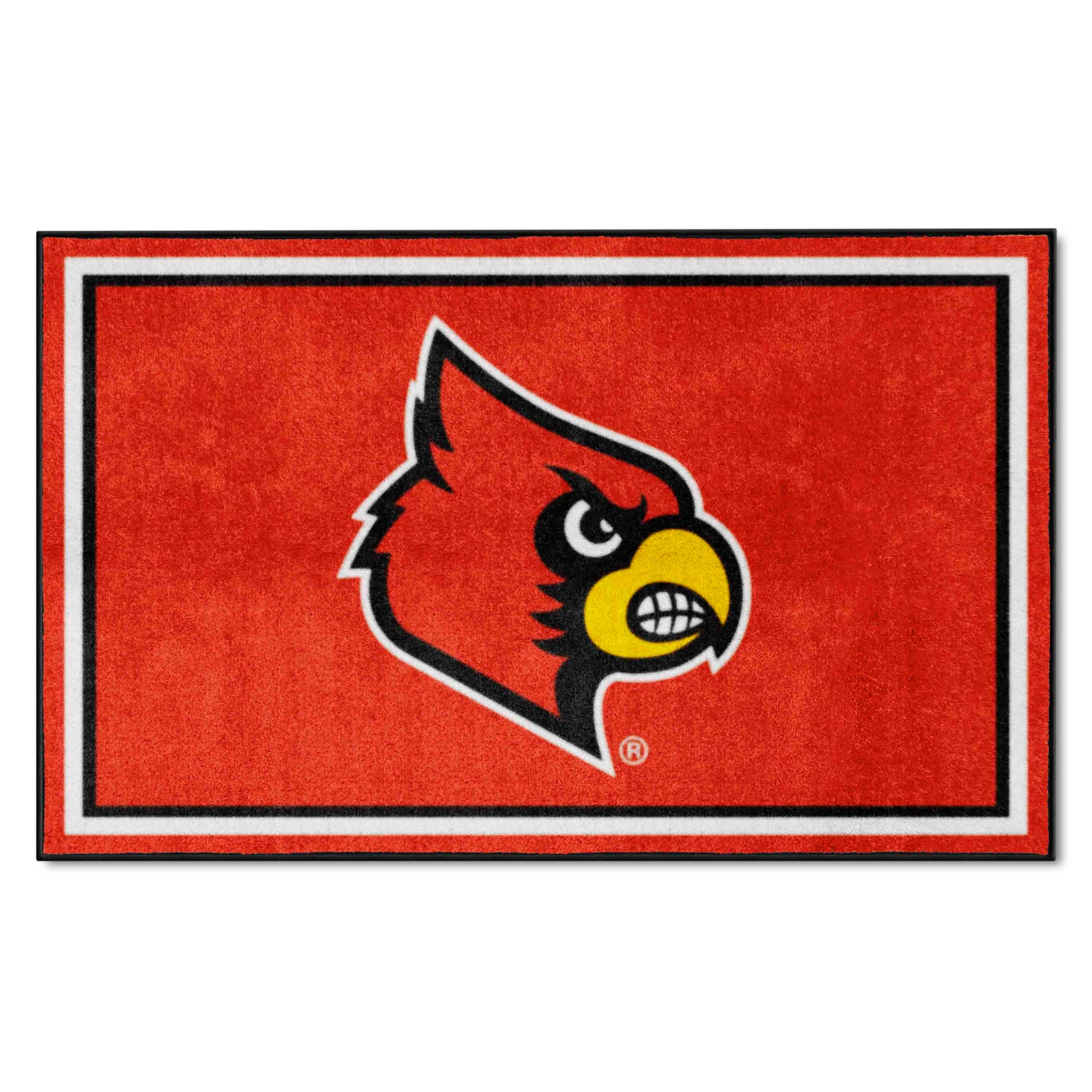 University of Louisville 4x6 Rug