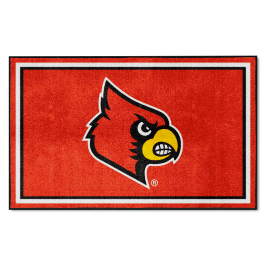 University of Louisville 4x6 Rug