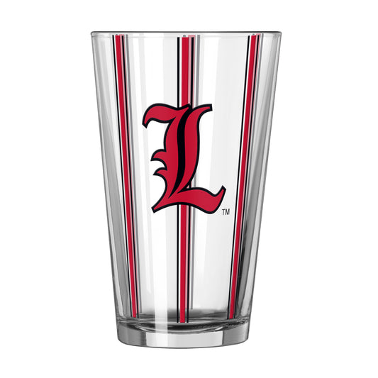 Louisville 16oz Thin Stripe Pint Glass