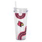 Louisville 22oz Waves Dbl Wall Clear Tumbler