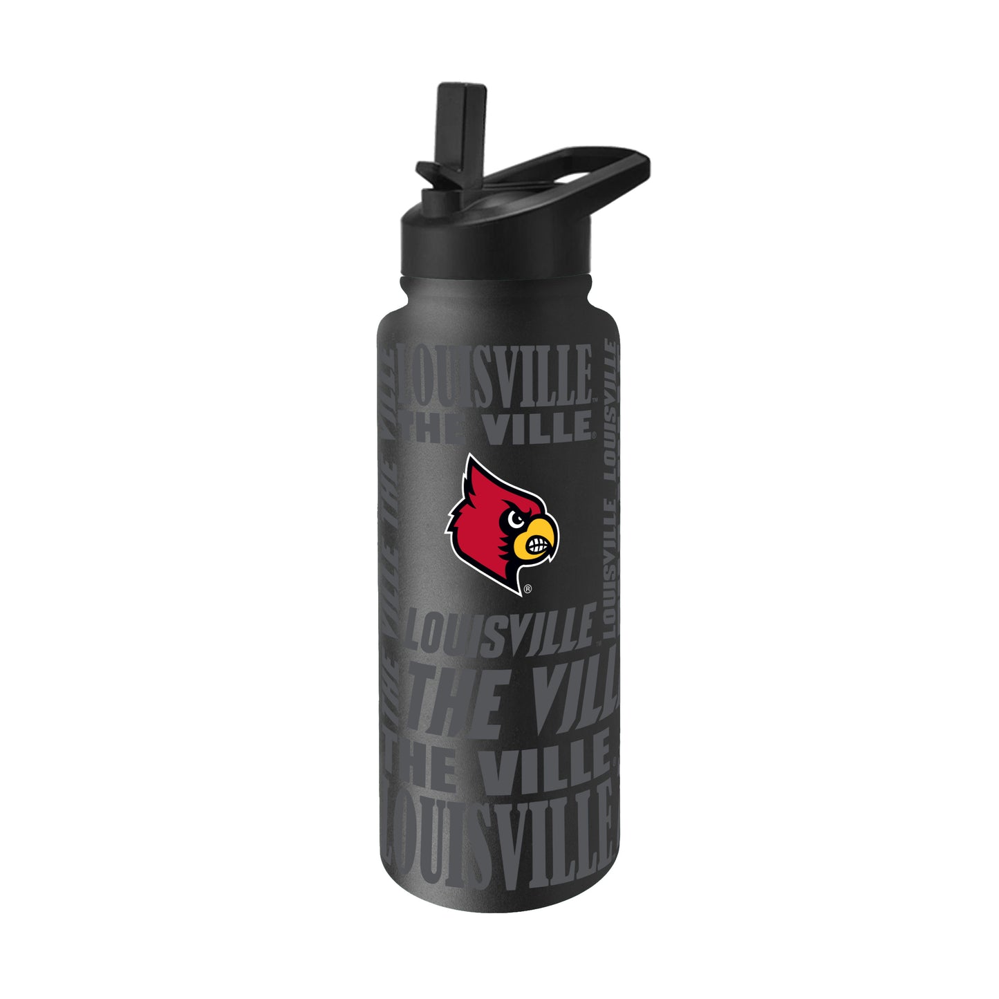 Louisville 34oz Black Replay Quencher Bottle