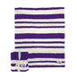 LSU Cable Knit Throw 50x60