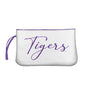 LSU Script Clear Wristlet