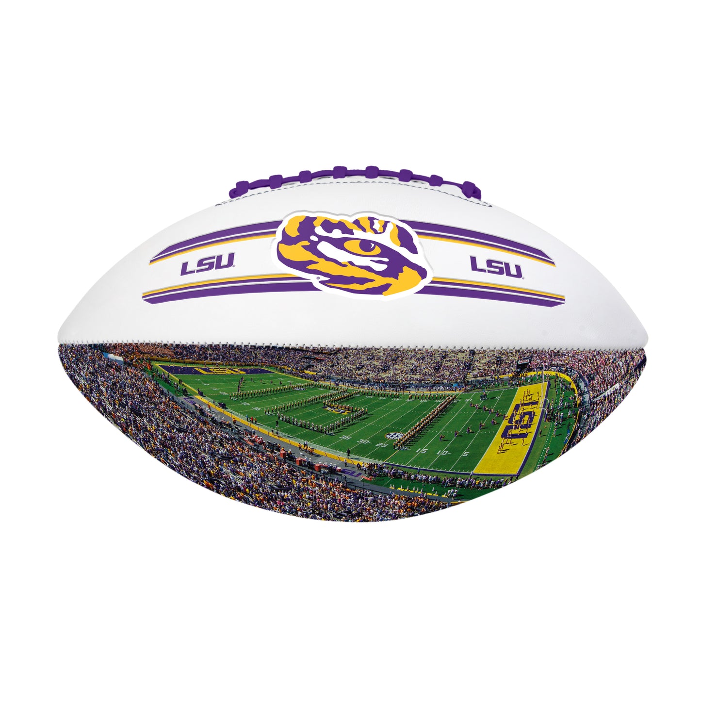 LSU DSG FS Stadium Autograph Debossed Football