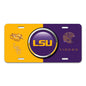 LSU Embossed Metal License Plate