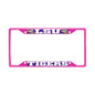 LSU Pink License Plate Frame