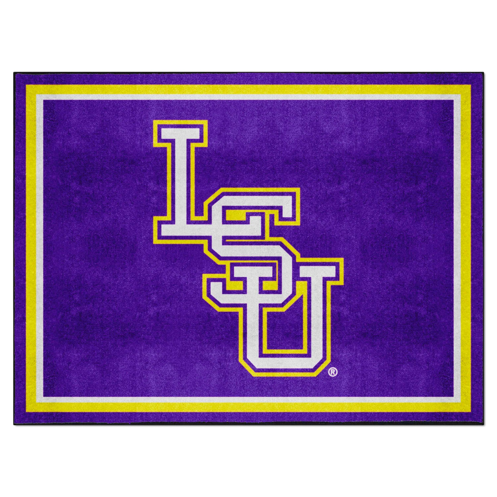 LSU Area Rug 8x10