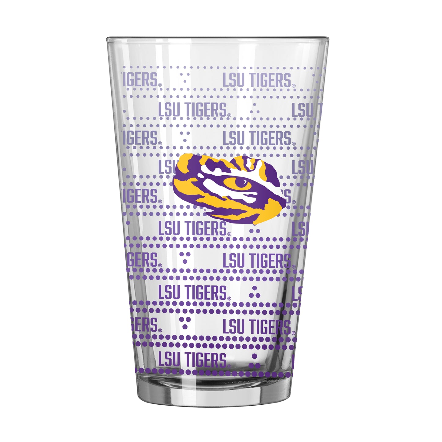 LSU 16oz Chant Fade Pint Glass