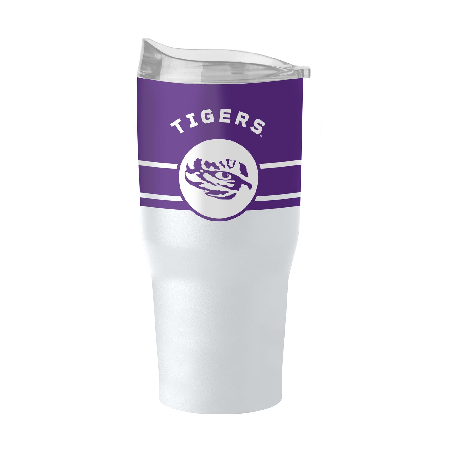 LSU 30oz Colored Horizon Powder Coat Tumbler