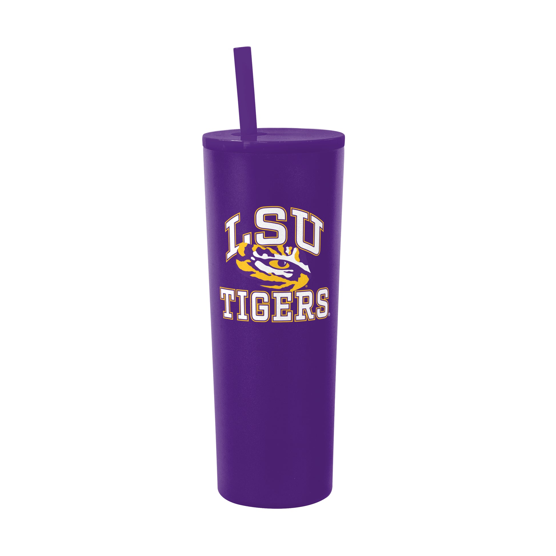 LSU 30oz Athletic SS Straw Tumbler