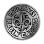Louisiana-Lafayette Plastic Chrome Emblem