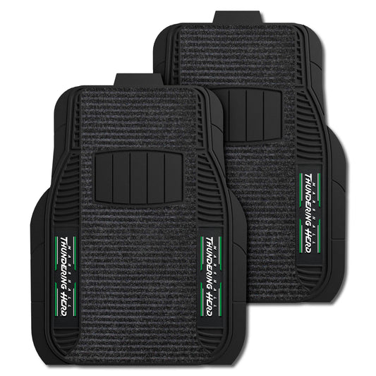 Marshall University 2-pc Deluxe Car Mat Set