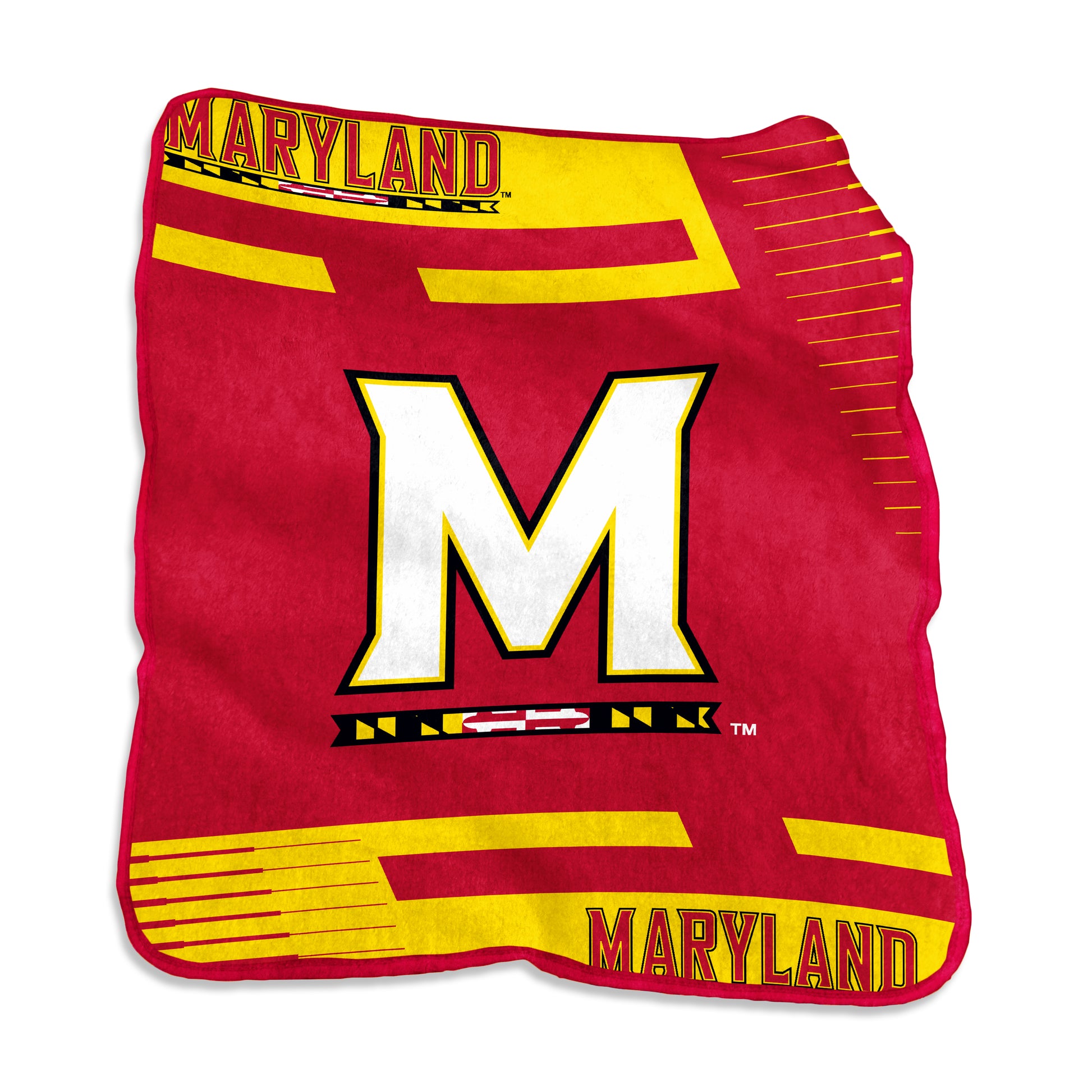 Maryland Raschel Double Stripe Throw