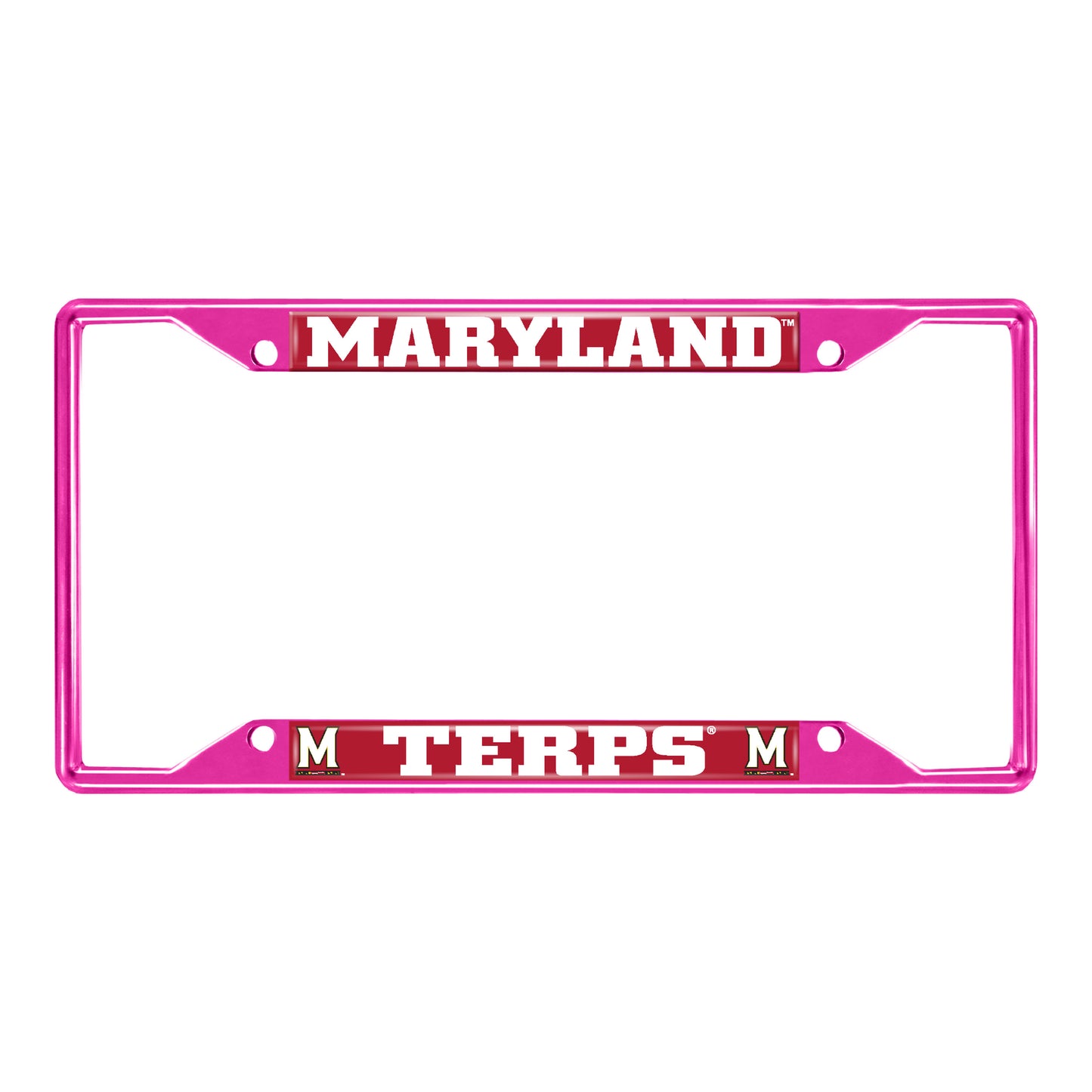 Maryland-Pink License Plate Frame