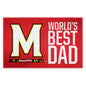University of Maryland Starter Mat - World's Best Dad