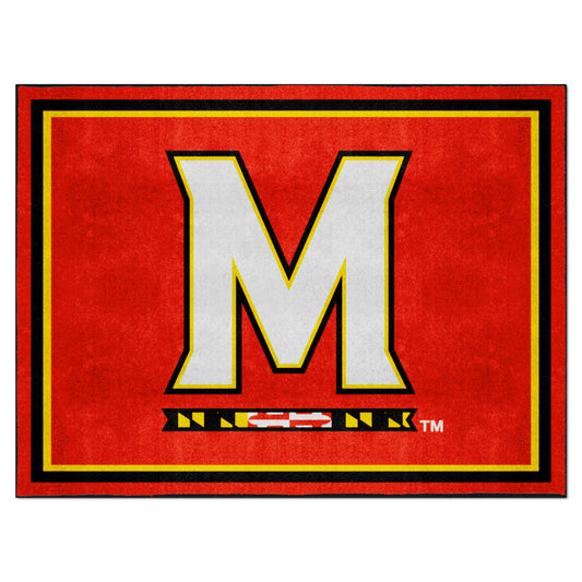 University of Maryland 8x10 Rug