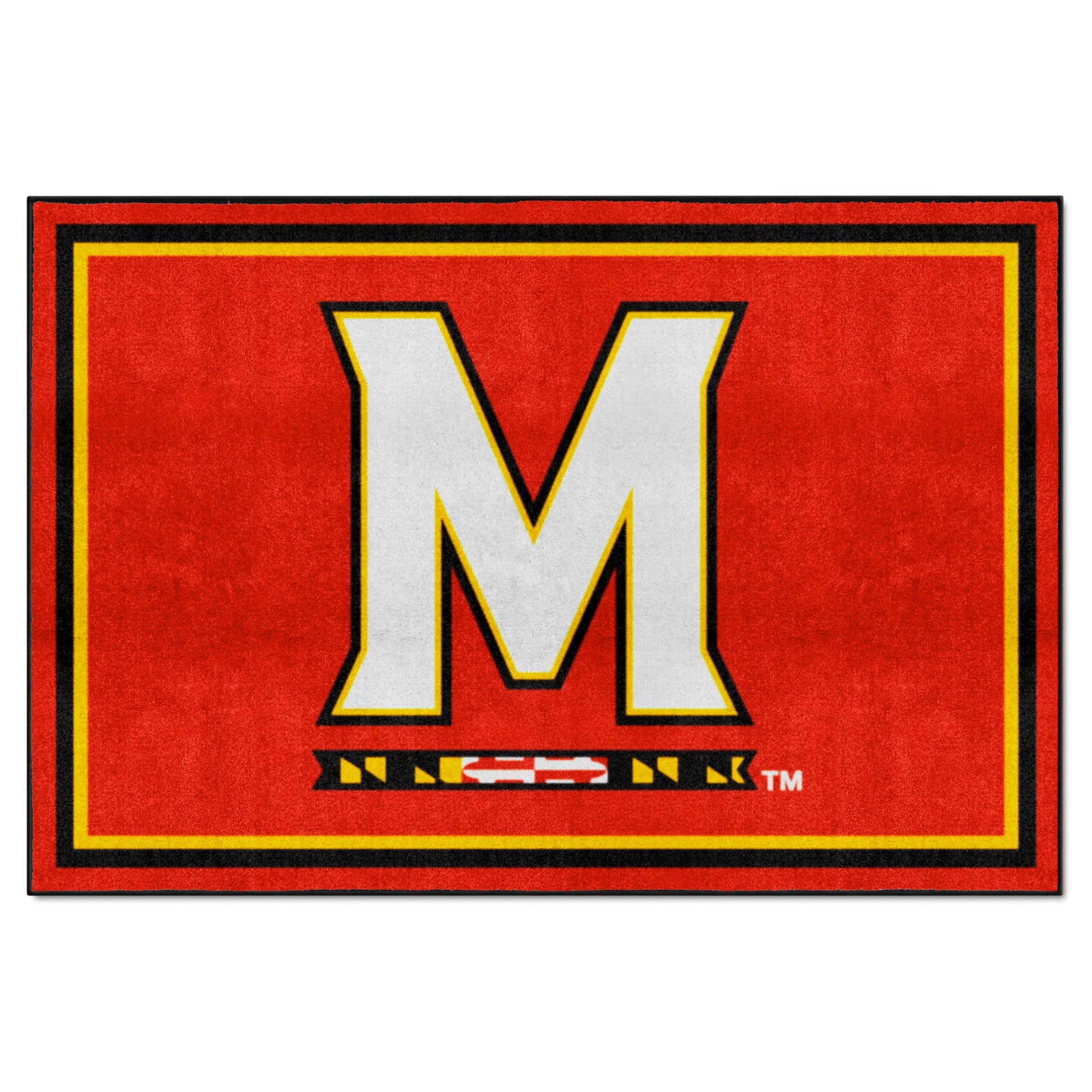 University of Maryland 5x8 Rug