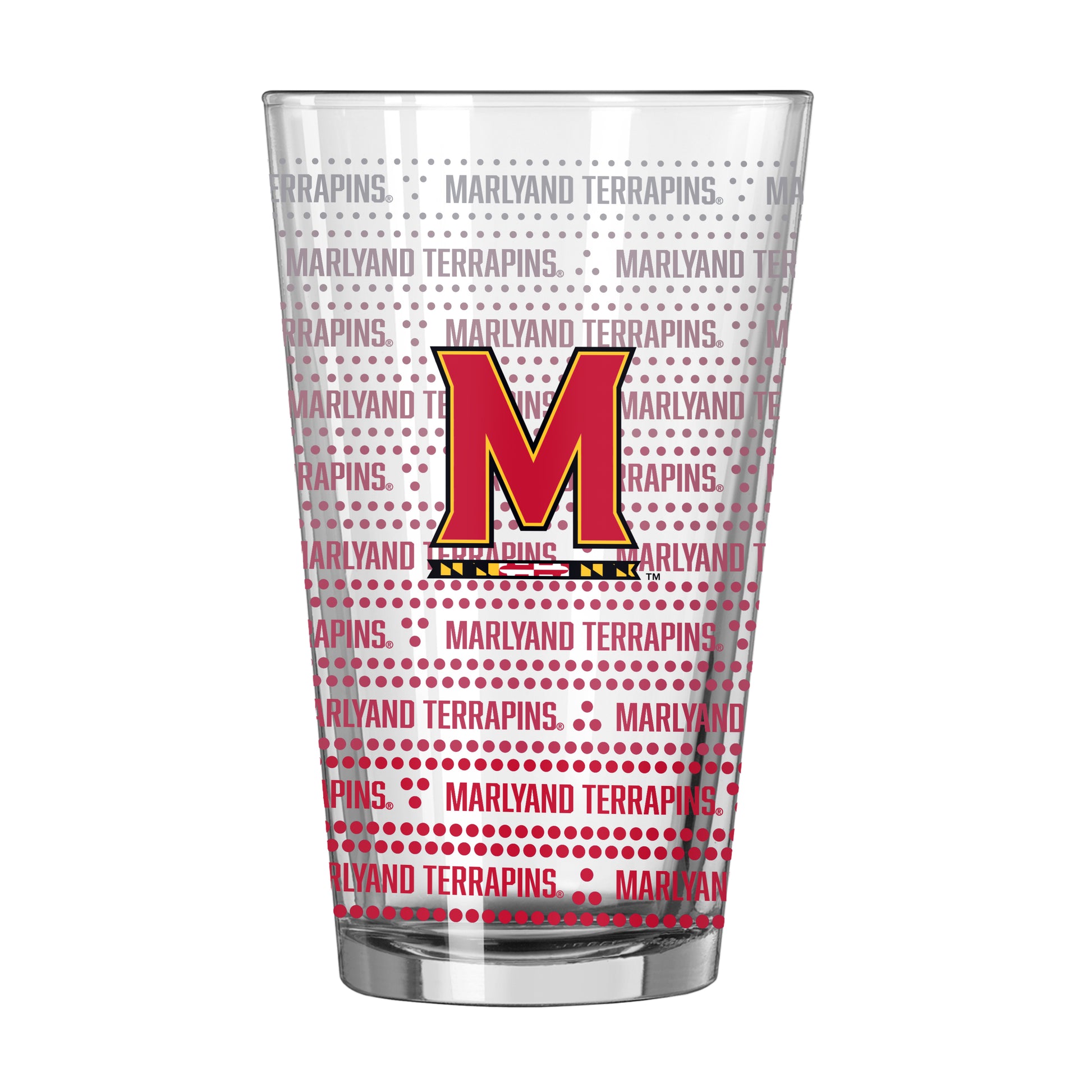 Maryland 16oz Chant Fade Pint Glass