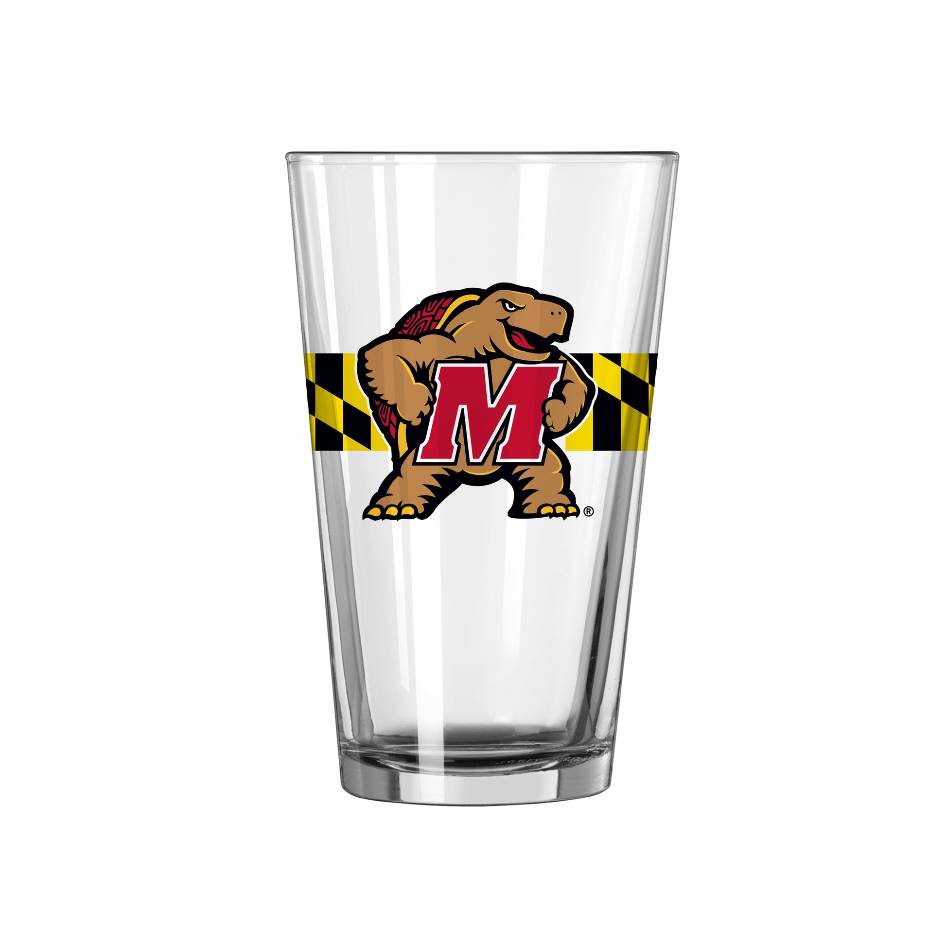 Maryland Flag 16oz Pint Glass