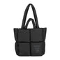 Memphis Black Puff Tote