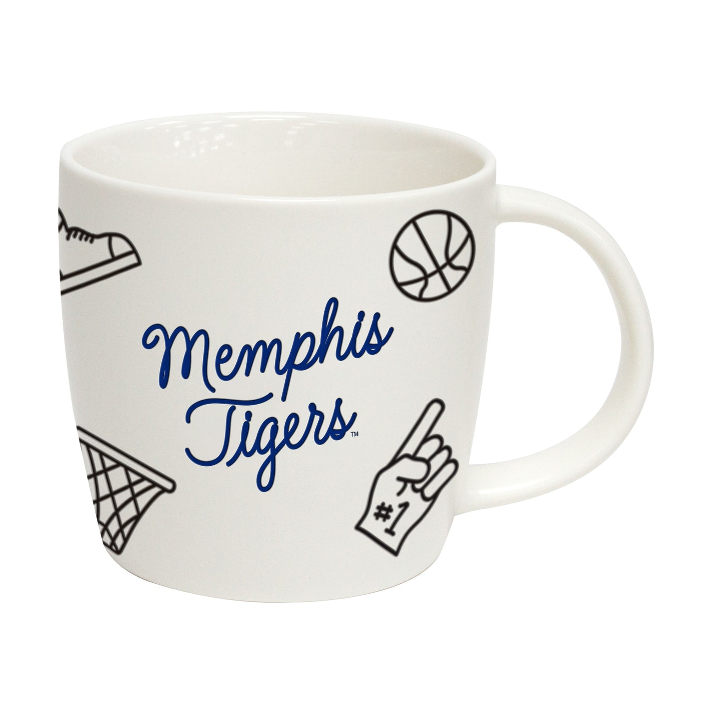 Memphis 18oz Basketball Playmaker Mug
