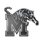 University of Memphis Plastic Chrome Emblem