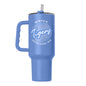 Memphis 40oz Retro Script Powder Coat Tumbler