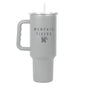 Memphis 40oz Stone Tonal Powder Coat Tumbler