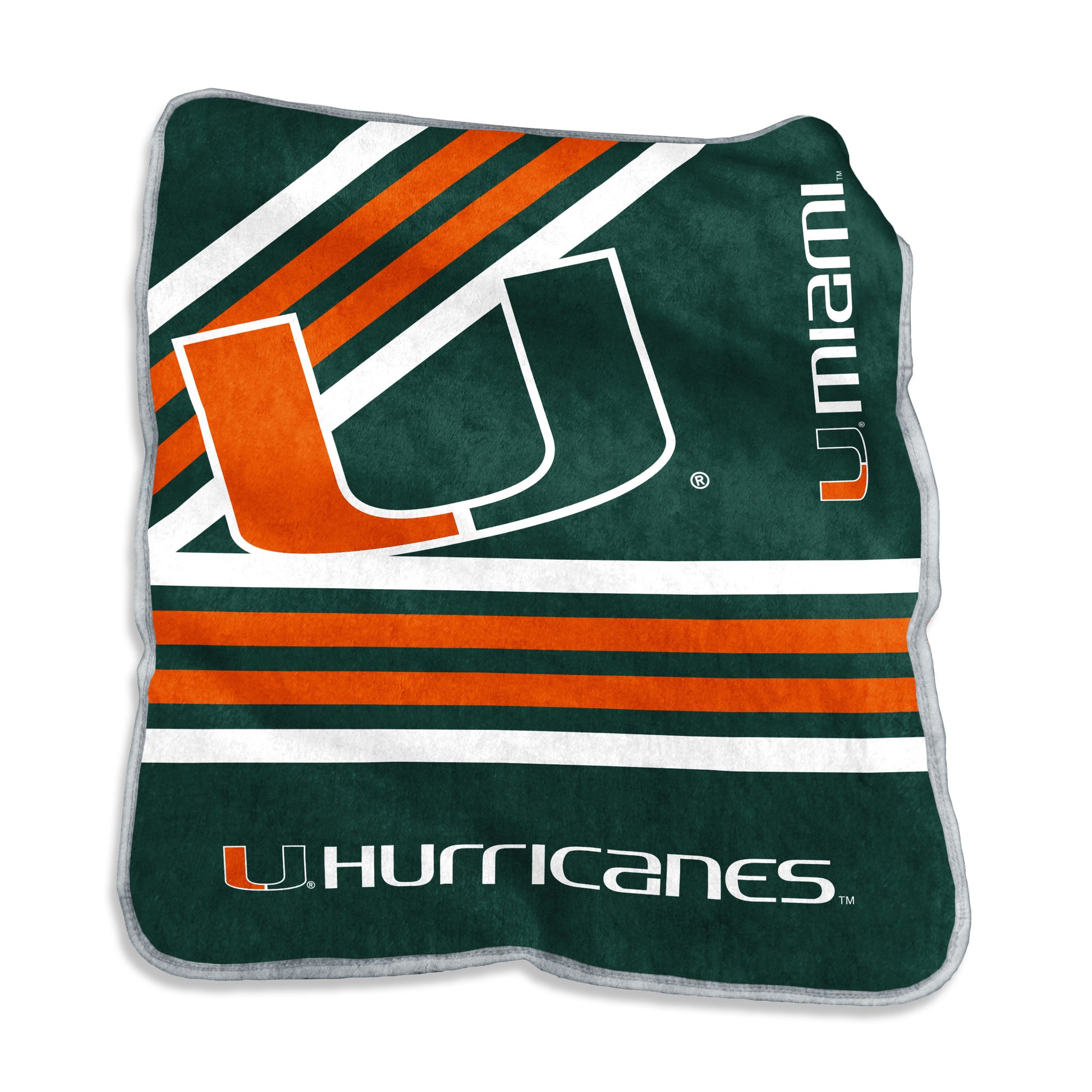 Miami Hurricanes Raschel Throw
