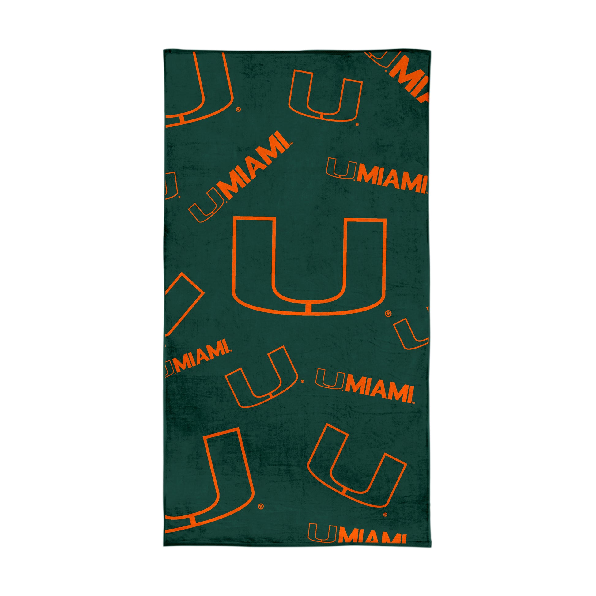 Miami Hurricanes Beach Towel 38x72