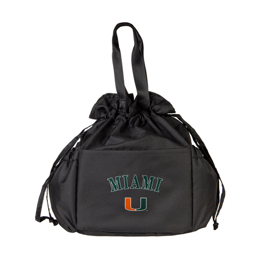 Miami Hurricanes Drawstring Lunch Cooler Eco