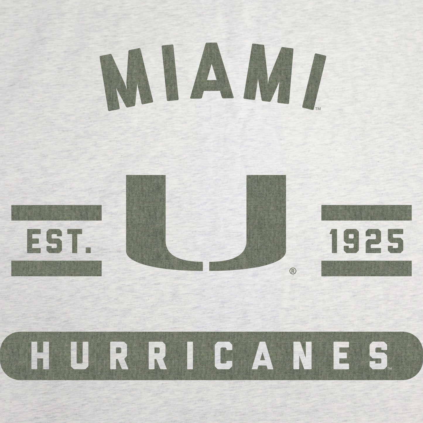 Miami Hurricanes Sublimated Sweatshirt Blanket
