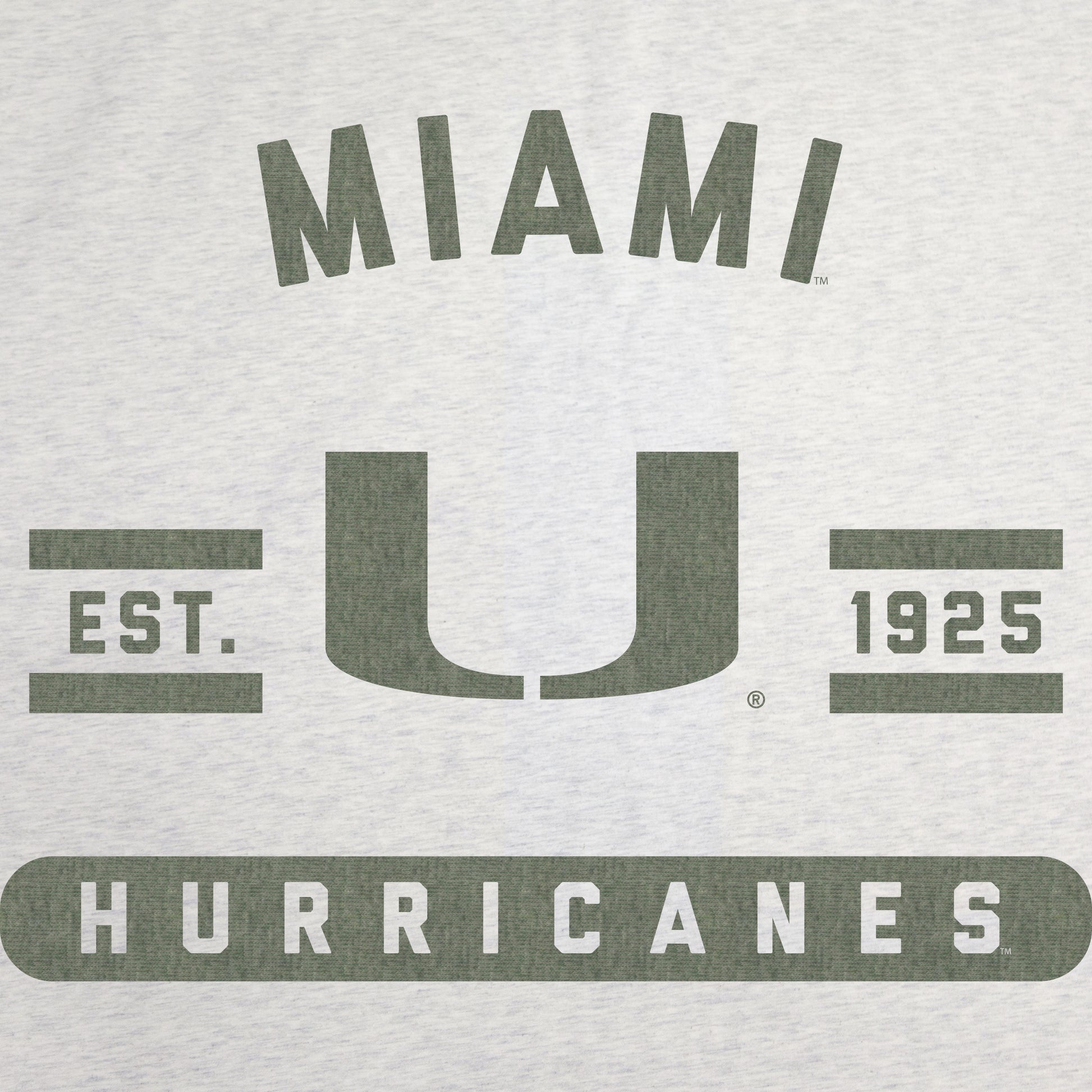 Miami Hurricanes Sublimated Sweatshirt Blanket