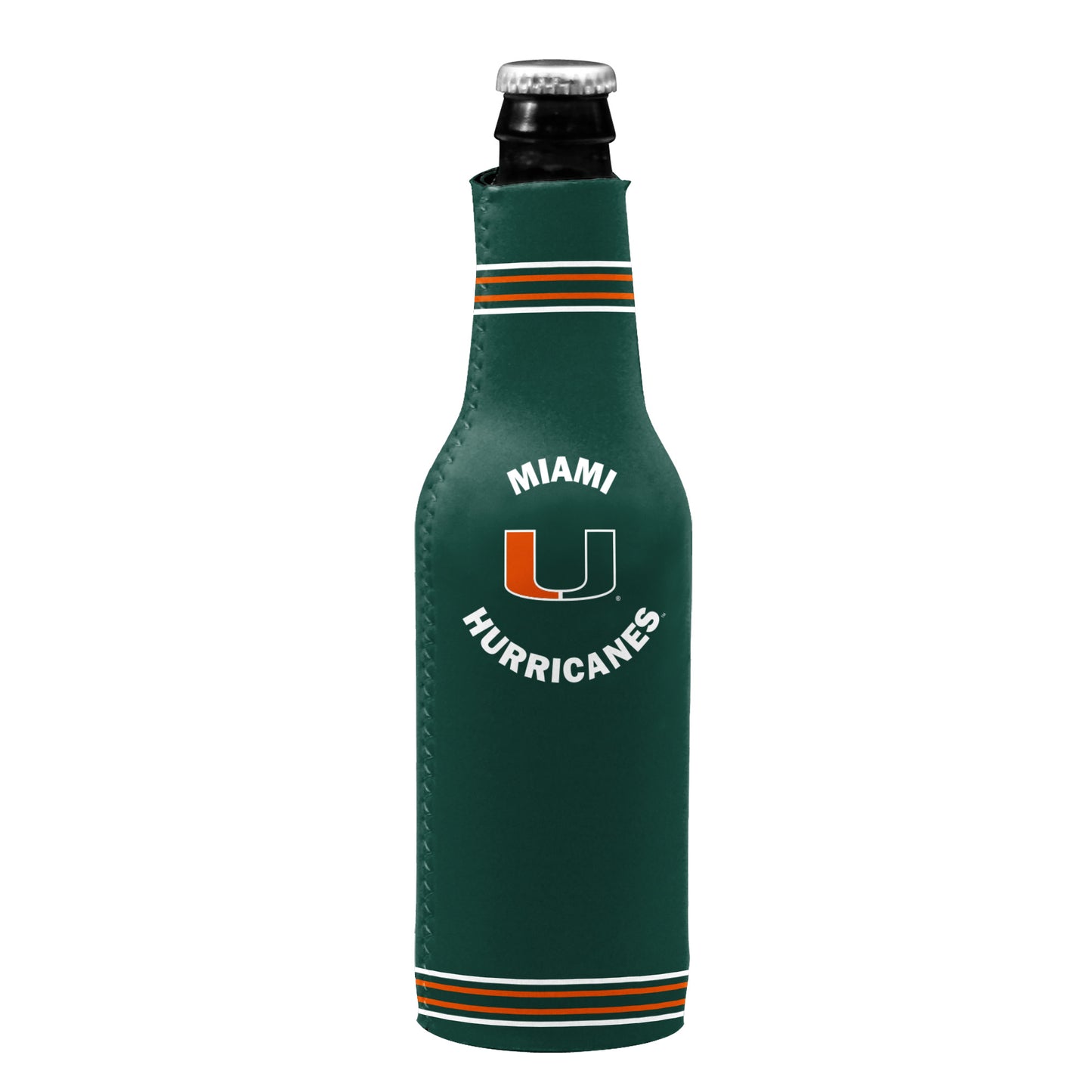 Miami Hurricanes Crest Logo Insulated Bottle Sleeve