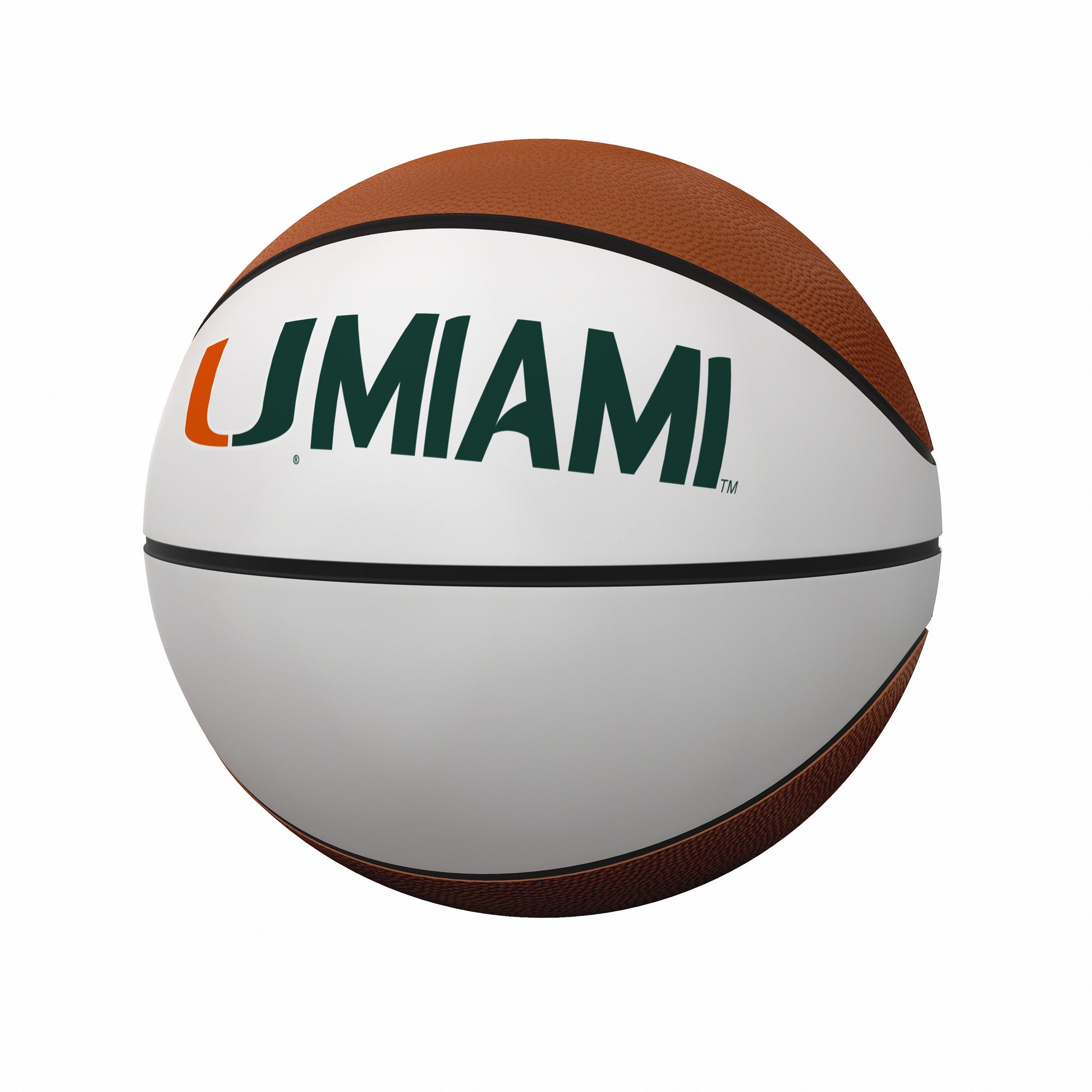 Miami Hurricanes Official-Size Autograph Basketball