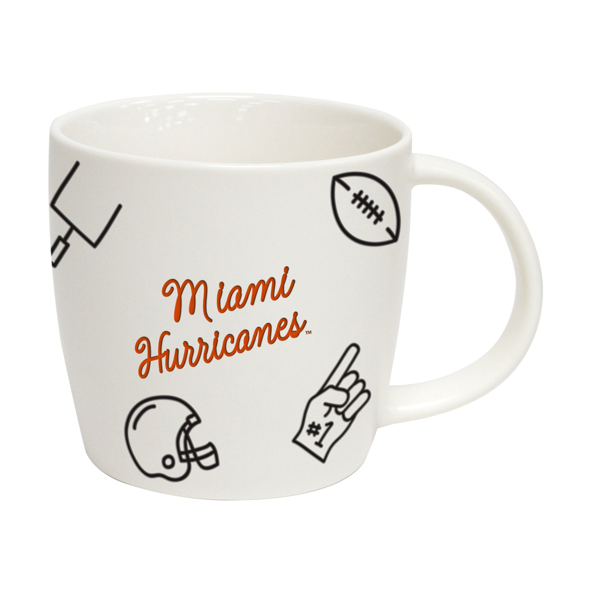 Miami Hurricanes 18oz Playmaker Mug