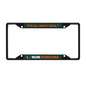 Miami License Black Trinity Plate Frame