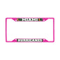 University of Miami Pink License Plate Frame