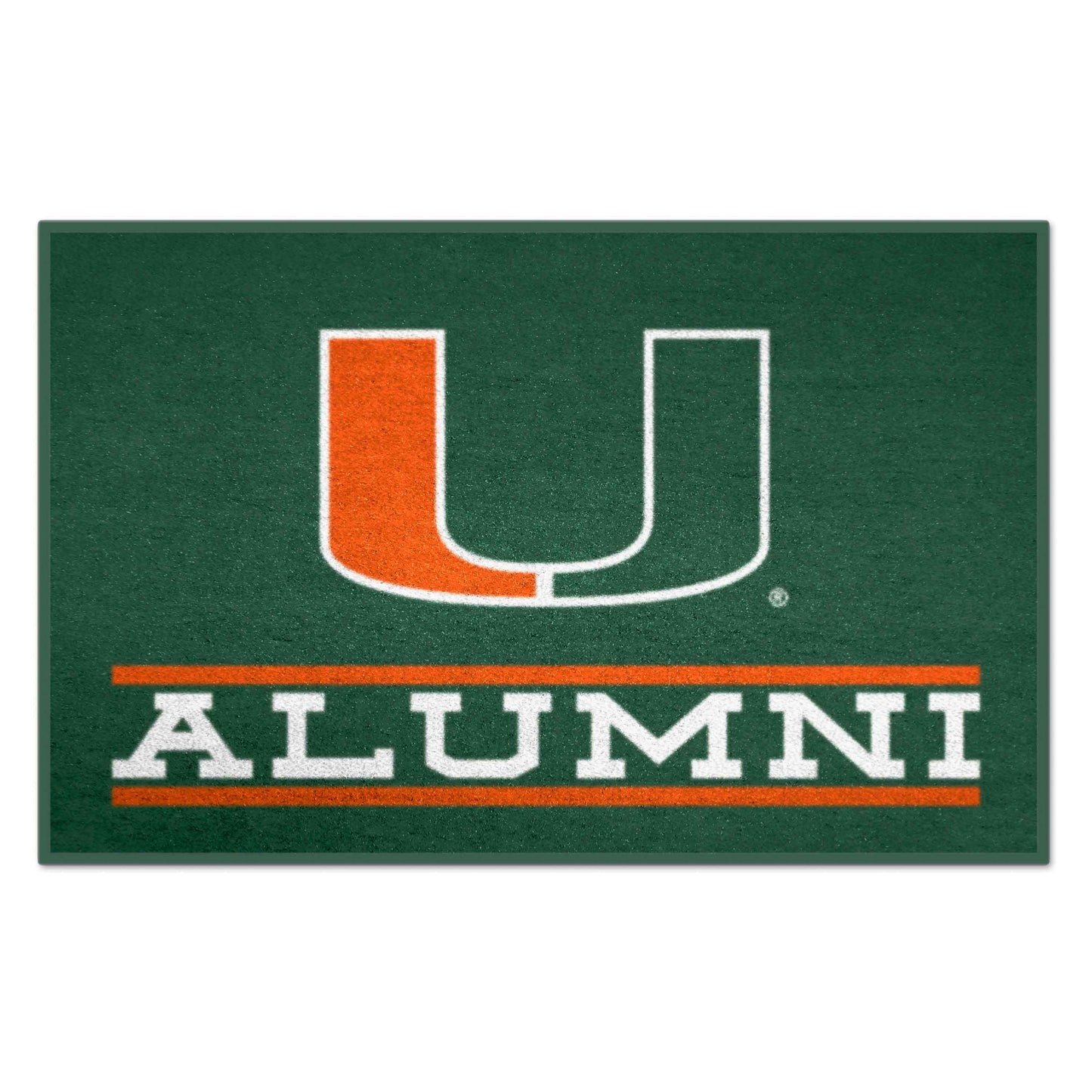 University of Miami Hurricanes Starter Mat - Alumni