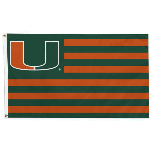 University of Miami Hurricanes FLAG3X5