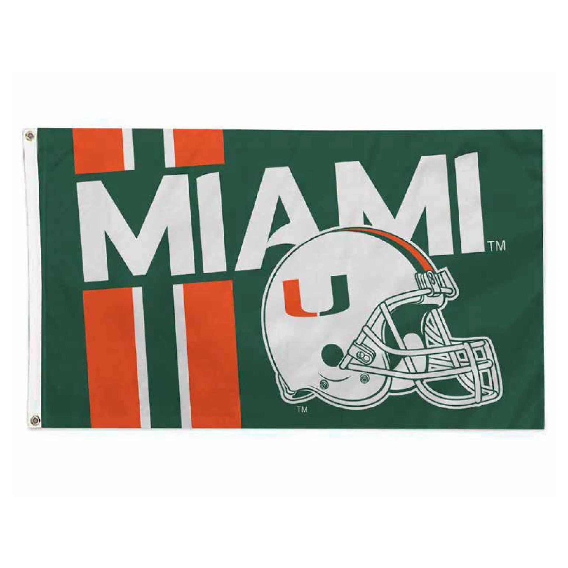 University of Miami Hurricanes FLAG3X5