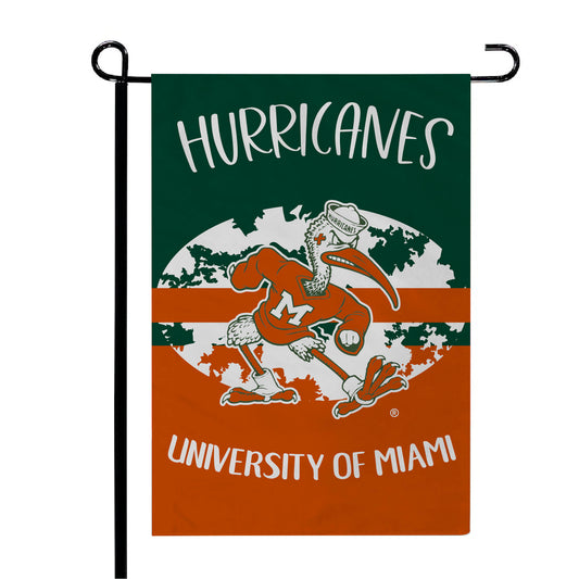 University of Miami Hurricanes FLAG12X18