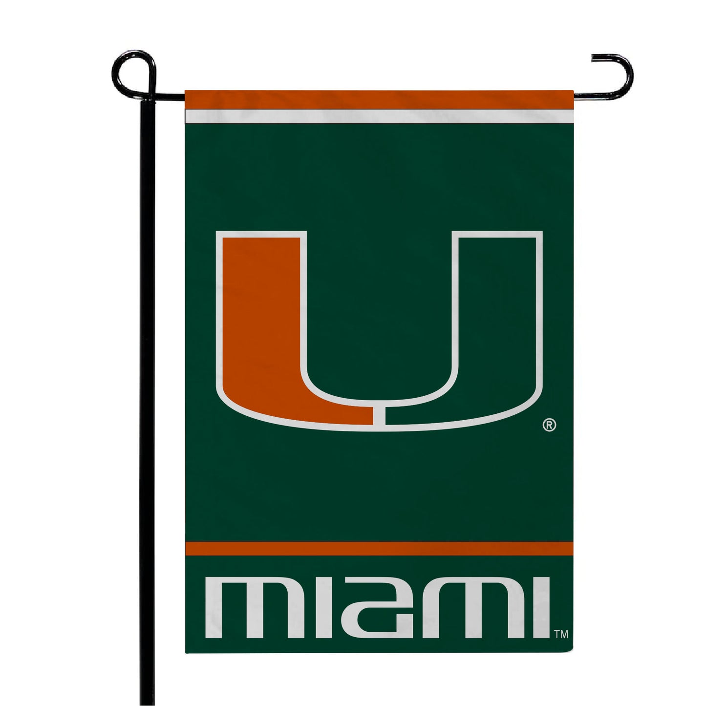 University of Miami Hurricanes FLAG12X18